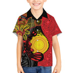Platypus Aboriginal Art Style Hawaiian Shirt