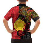 Platypus Aboriginal Art Style Hawaiian Shirt