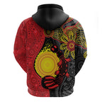 Platypus Aboriginal Art Style Hoodie