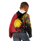 Platypus Aboriginal Art Style Kid Hoodie
