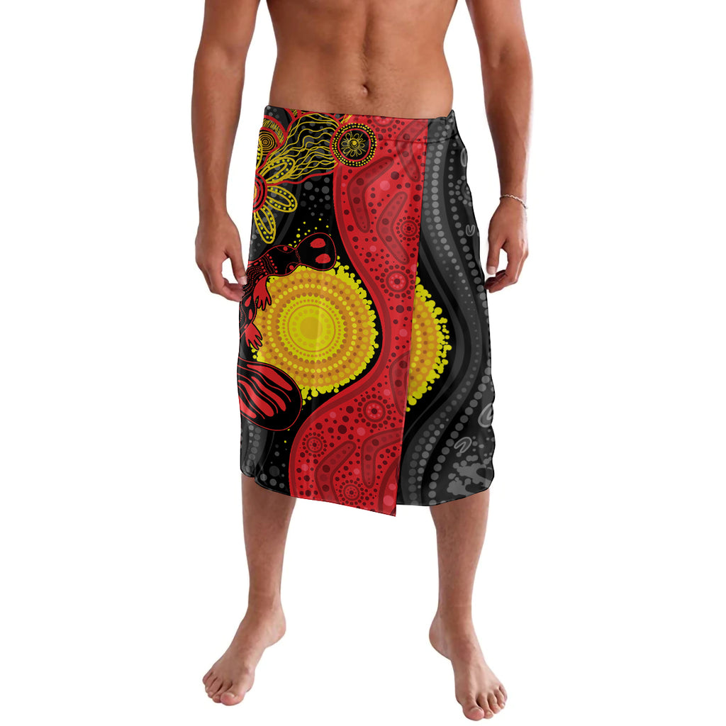 Platypus Aboriginal Art Style Lavalava