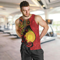 Platypus Aboriginal Art Style Men Tank Top