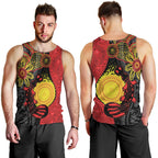 Platypus Aboriginal Art Style Men Tank Top