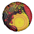 Platypus Aboriginal Art Style Spare Tire Cover