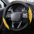 Platypus Aboriginal Art Style Steering Wheel Cover