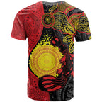Platypus Aboriginal Art Style T Shirt