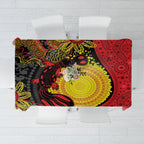 Platypus Aboriginal Art Style Tablecloth