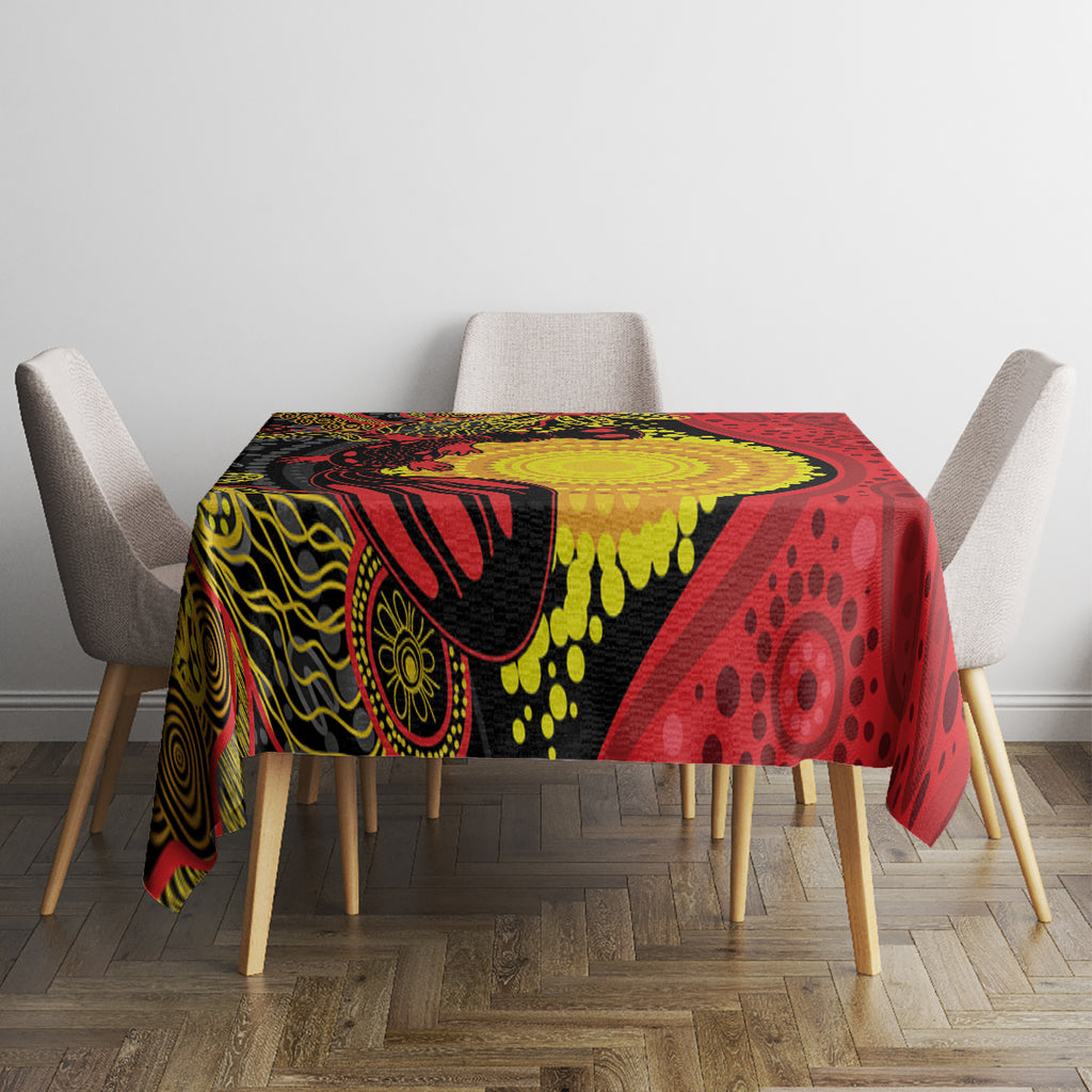 Platypus Aboriginal Art Style Tablecloth