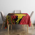 Platypus Aboriginal Art Style Tablecloth