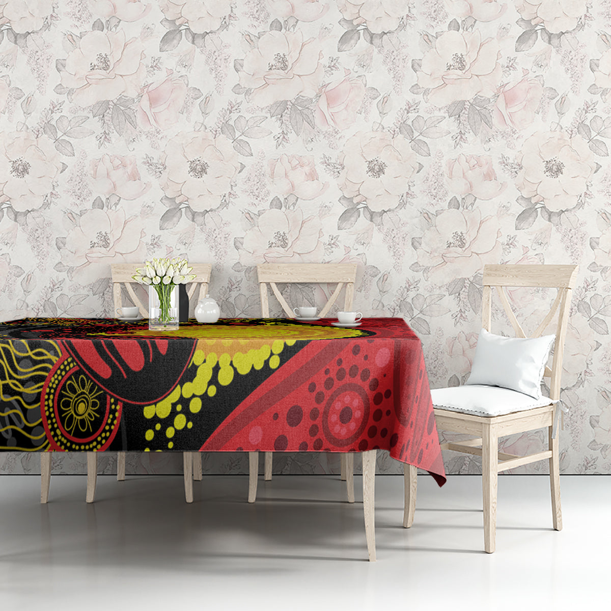 Platypus Aboriginal Art Style Tablecloth