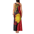 Platypus Aboriginal Art Style Tank Maxi Dress