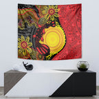 Platypus Aboriginal Art Style Tapestry