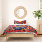Custom Crows Football ANZAC Bedding Set Poppy Soldier With Aboriginal Dots Art