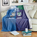 Custom Warriors-Bulldogs Blanket Together Sporty Style