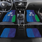 Custom Warriors-Bulldogs Car Mats Together Sporty Style