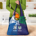 Custom Warriors-Bulldogs Grocery Bag Together Sporty Style