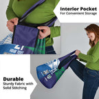 Custom Warriors-Bulldogs Grocery Bag Together Sporty Style