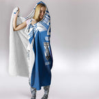 Custom Warriors-Bulldogs Hooded Blanket Together Sporty Style