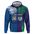 Custom Warriors-Bulldogs Hoodie Together Sporty Style