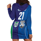 Custom Warriors-Bulldogs Hoodie Dress Together Sporty Style
