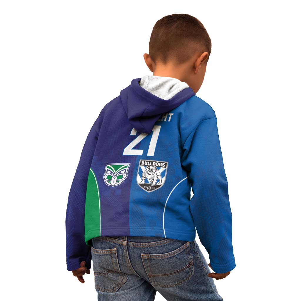 Custom Warriors-Bulldogs Kid Hoodie Together Sporty Style