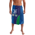 Custom Warriors-Bulldogs Lavalava Together Sporty Style