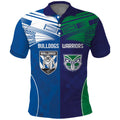 Custom Warriors-Bulldogs Polo Shirt Together Sporty Style