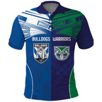 Custom Warriors-Bulldogs Polo Shirt Together Sporty Style