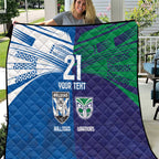 Custom Warriors-Bulldogs Quilt Together Sporty Style