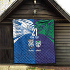 Custom Warriors-Bulldogs Quilt Together Sporty Style