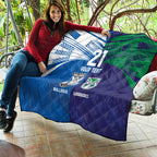 Custom Warriors-Bulldogs Quilt Together Sporty Style