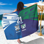 Custom Warriors-Bulldogs Sarong Together Sporty Style