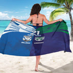Custom Warriors-Bulldogs Sarong Together Sporty Style