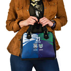 Custom Warriors-Bulldogs Shoulder Handbag Together Sporty Style