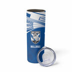 Custom Warriors-Bulldogs Skinny Tumbler Together Sporty Style