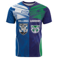 Custom Warriors-Bulldogs T Shirt Together Sporty Style