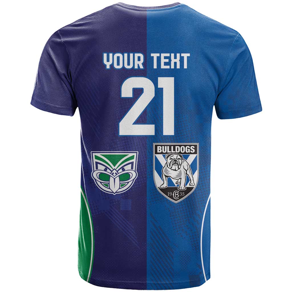 Custom Warriors-Bulldogs T Shirt Together Sporty Style