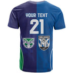 Custom Warriors-Bulldogs T Shirt Together Sporty Style