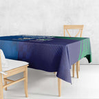 Custom Warriors-Bulldogs Tablecloth Together Sporty Style