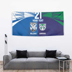 Custom Warriors-Bulldogs Tapestry Together Sporty Style