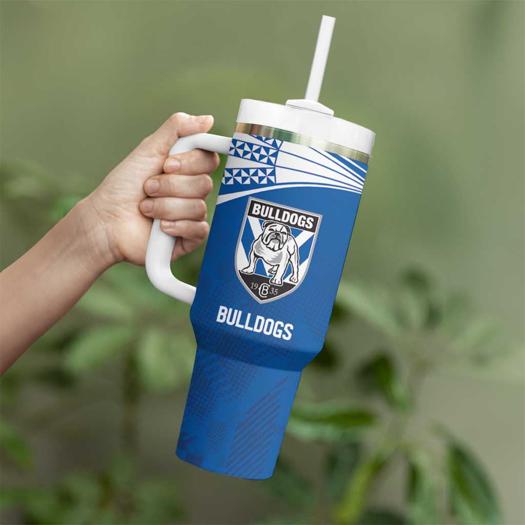 Custom Warriors-Bulldogs Tumbler With Handle Together Sporty Style