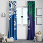 Custom Warriors-Bulldogs Window Curtain Together Sporty Style