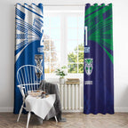 Custom Warriors-Bulldogs Window Curtain Together Sporty Style