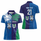Custom Warriors-Bulldogs Women Polo Shirt Together Sporty Style