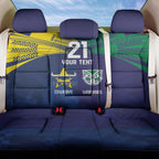 Custom Warriors-Cowboys Back Car Seat Cover Together Sporty Style