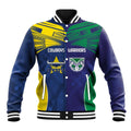 Custom Warriors-Cowboys Baseball Jacket Together Sporty Style