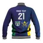 Custom Warriors-Cowboys Baseball Jacket Together Sporty Style