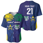 Custom Warriors-Cowboys Baseball Jersey Together Sporty Style
