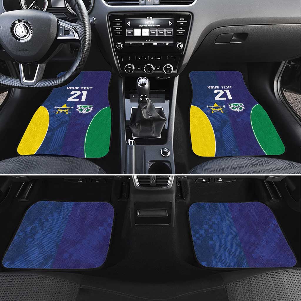 Custom Warriors-Cowboys Car Mats Together Sporty Style