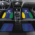 Custom Warriors-Cowboys Car Mats Together Sporty Style